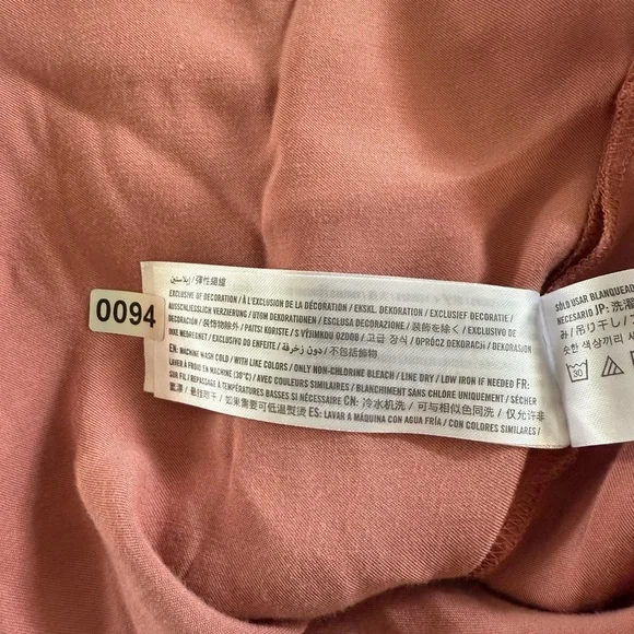 Abercrombie & Fitch Pink Satin Slip Dress Size S - Picture 14 of 14